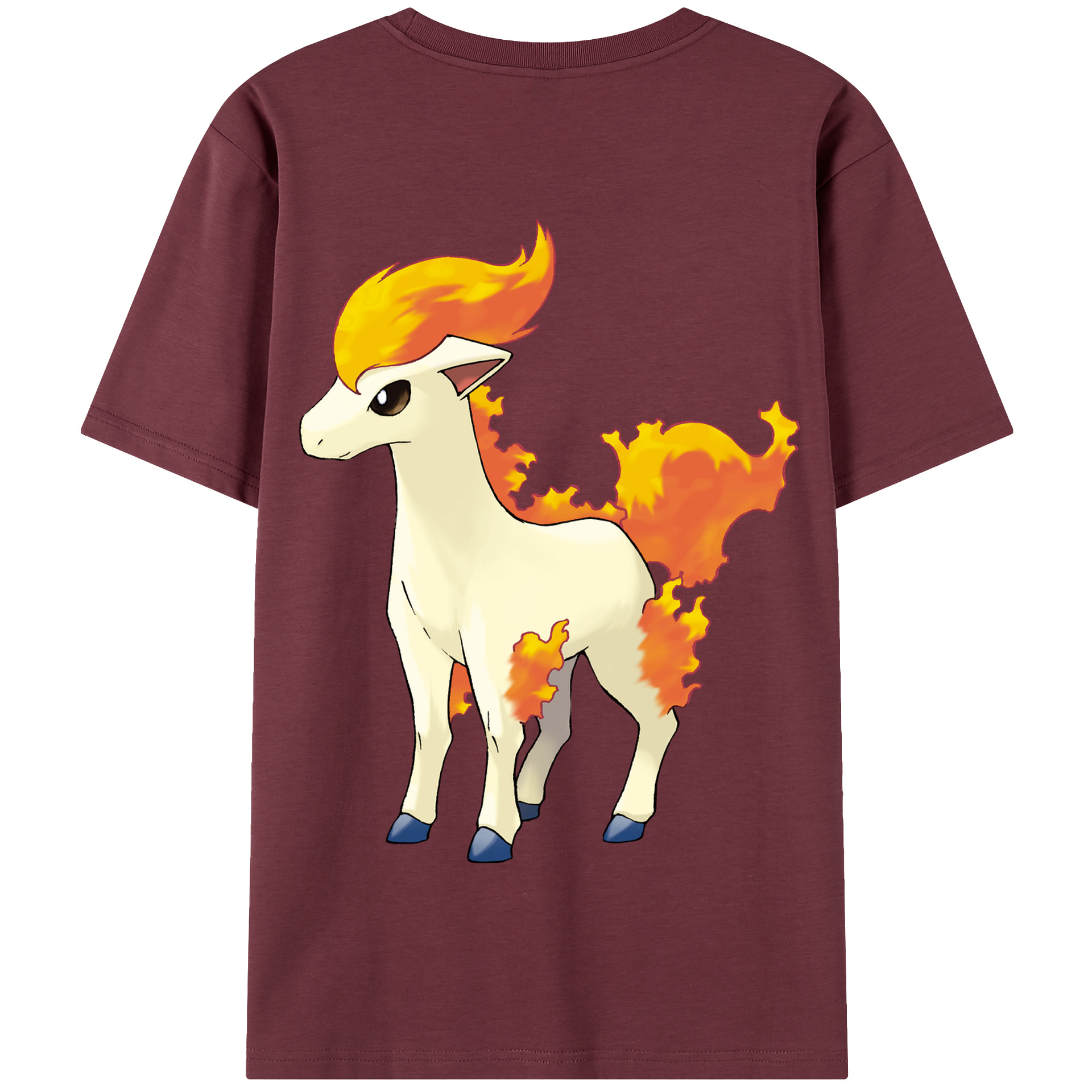 （画像用） ポケットモンスター Pokémon 綿100％半袖Tシャツ（背面プリント）